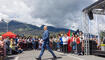 Feierlichkeiten zum Jubiläum bei der alten Rheinbrücke Vaduz–Sevelen