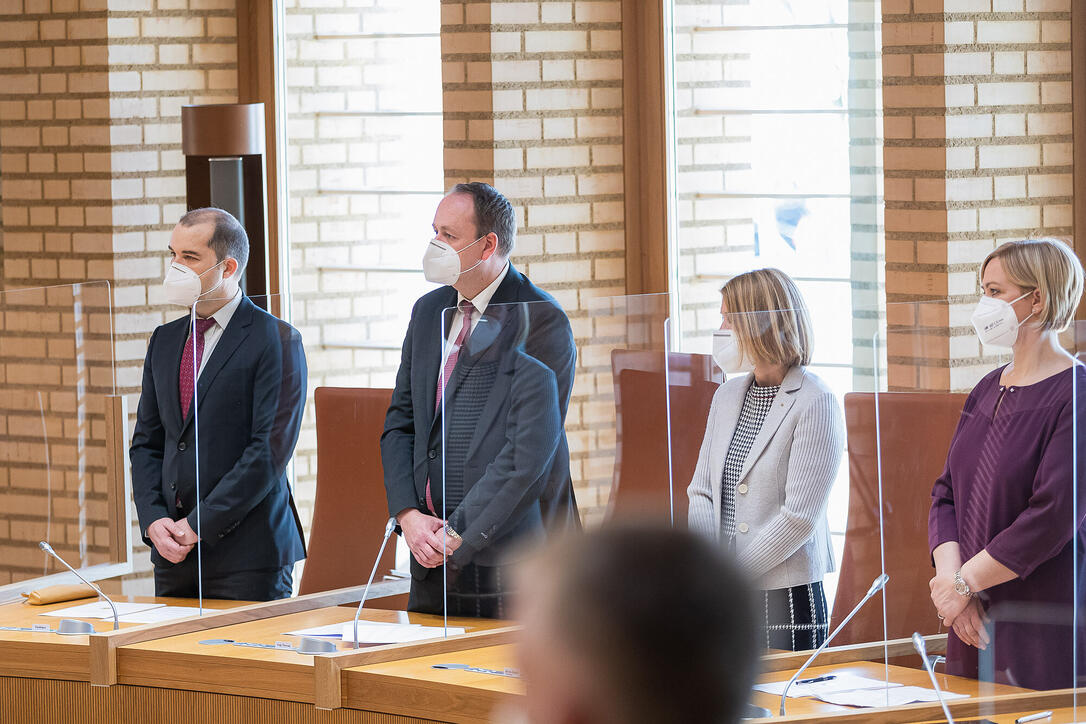 Landtagseröffnung 2021 in Vaduz