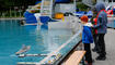 Schaufahren vom Schiffsmodellclub Rheintal im Freibad von Vaduz.