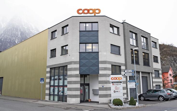 Coop Gebäude in Balzers