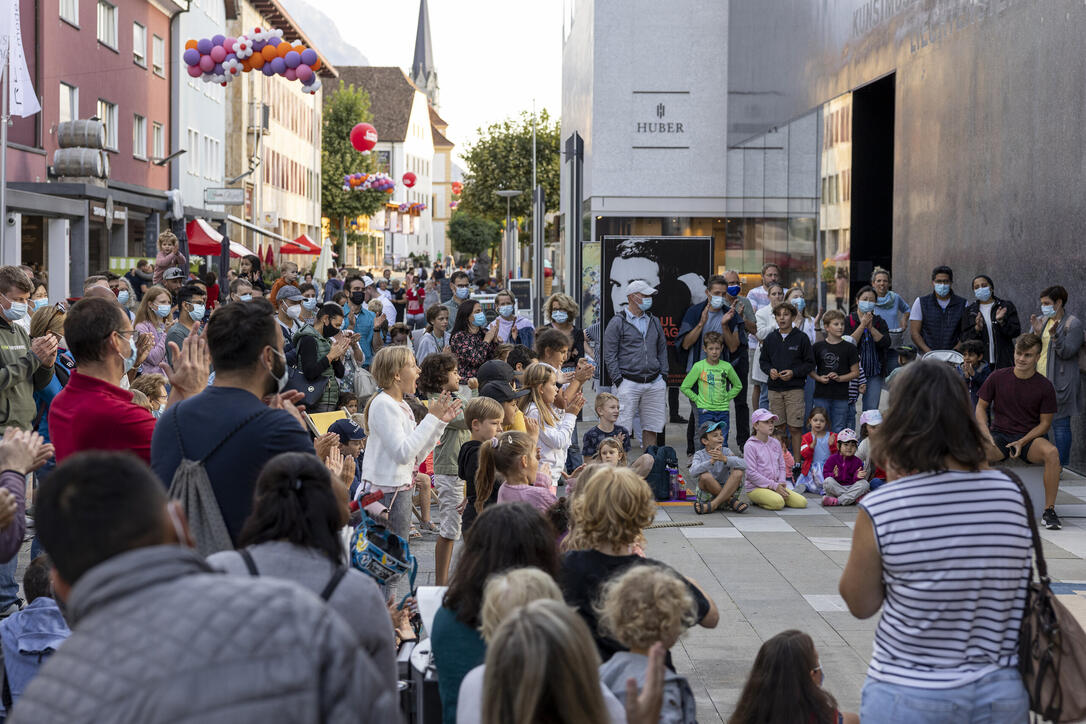 5. Buskers in Vaduz