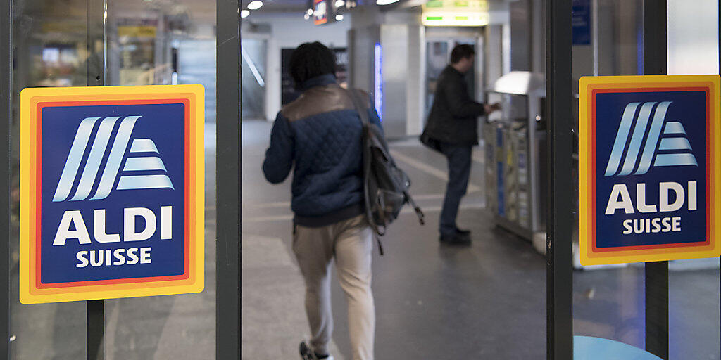 Aldi eröffnet diese Woche ihre 200. Filiale in der Schweiz. Im Bild: Die Filiale am Bahnhof Lausanne, die im Januar eröffnet wurde. (Archivbild)