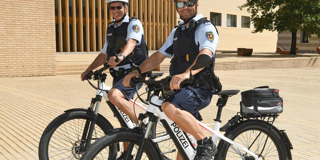 Fahrradpolizei Reportage Vaduz Triesen 04