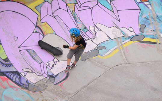 Eröffnung Skatepark in Vaduz