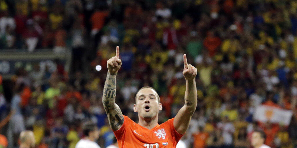 In Zukunft jubelt Wesley Sneijder nicht mehr mit der niederländischen Nationalmannschaft