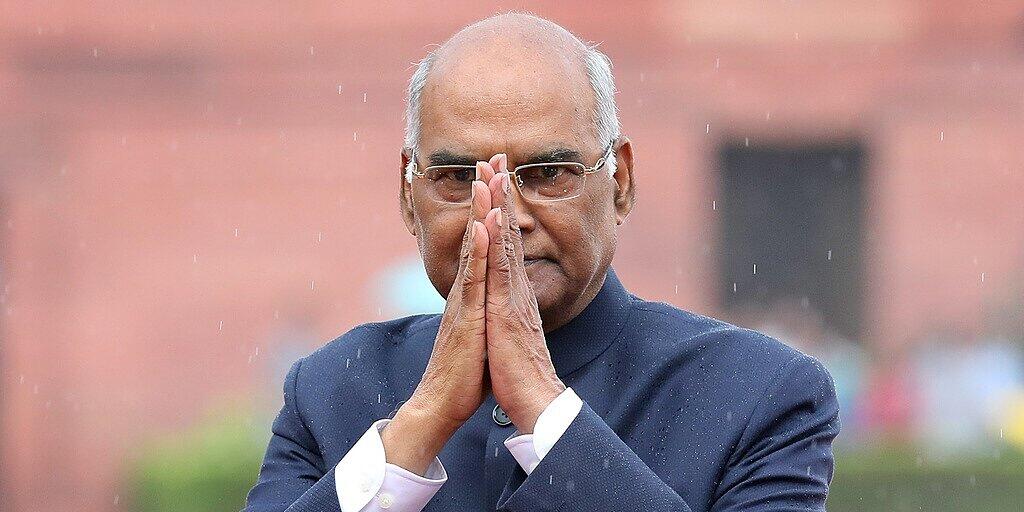 Hoher Staatsbesuch in der Schweiz: Der indische Präsident Ram Nath Kovind wird gleich von vier Bundesräten empfangen. (Archivbild)