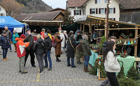 Christkindlimarkt in Oberschan