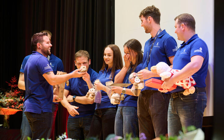 Empfang des Teams der WorldSkills Shanghai 2026