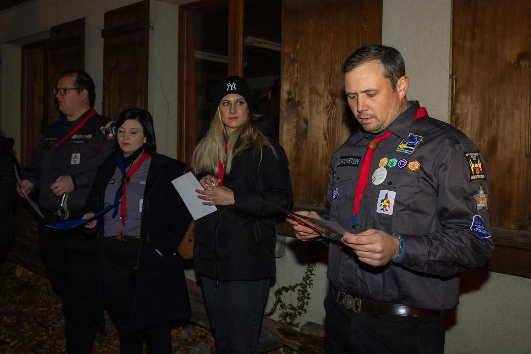 Friedenslicht 2025 in Liechtenstein (17.12.2025)