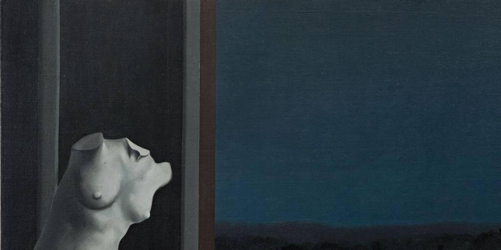 "La belle de nuit" von René Magritte.