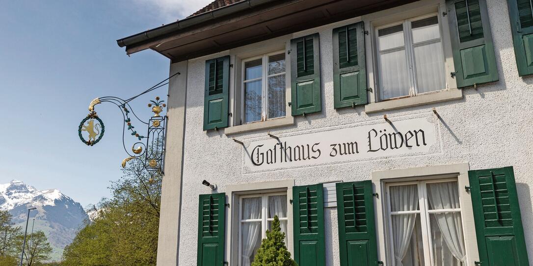 Im Inneren des Gasthauses ist ein moderner Neubau geplant. Im Inneren des Gasthauses ist ein moderner Neubau geplant.