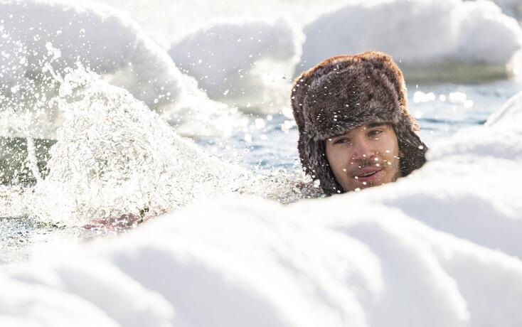 Neujahrsschwimmen, Gamprin