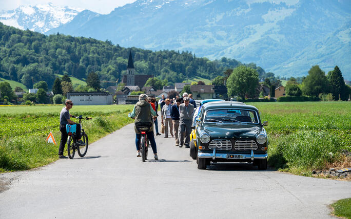 Oldtimer-4-L&auml;ndertreffen, in Ruggell (09.05.2026)