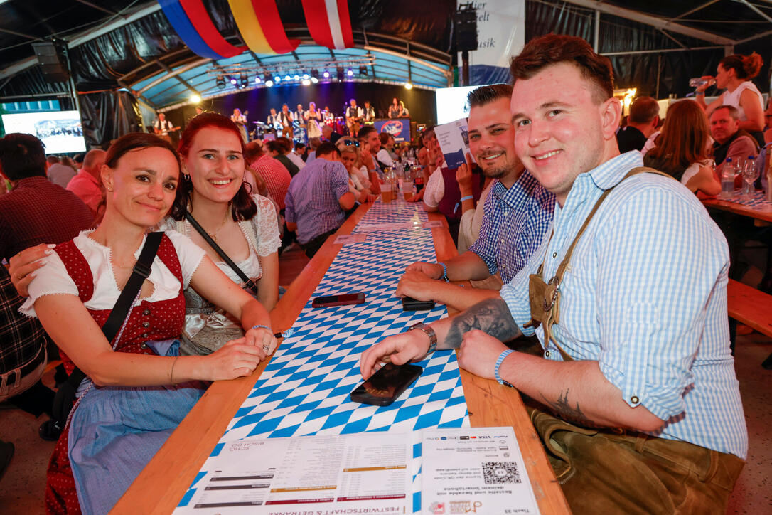 Auftakt zum 77. Verbandsmusikfest mit dem Bayerischen Abend in Vaduz