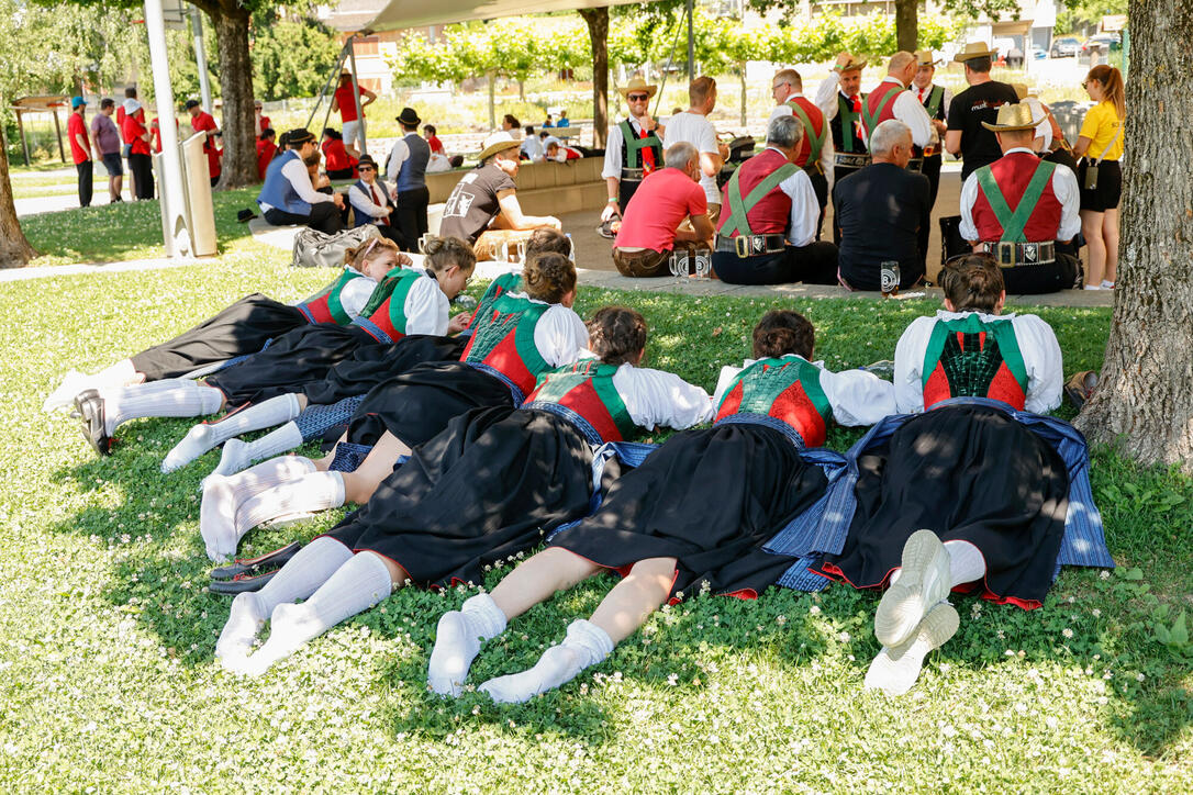 76. Liechtensteiner Verbandsmusikfest in Mauren  unter dem Motto «Mura - tönt guat»