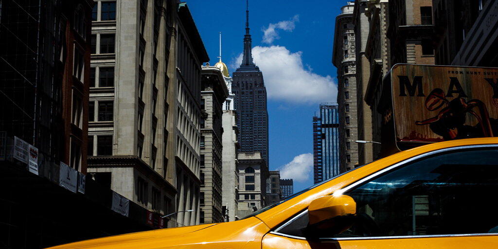 Ein New Yorker Taxi ist zu einem Kunstobjekt geworden. (Symbolbild)