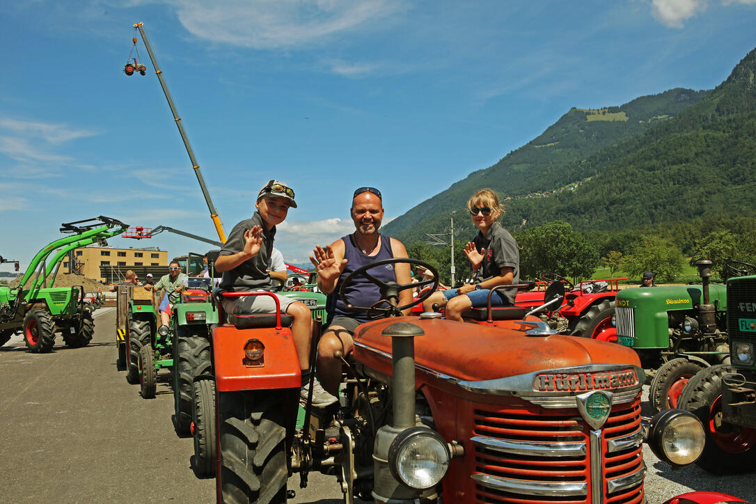 Oldtimer Traktorentreffen in Schaan,