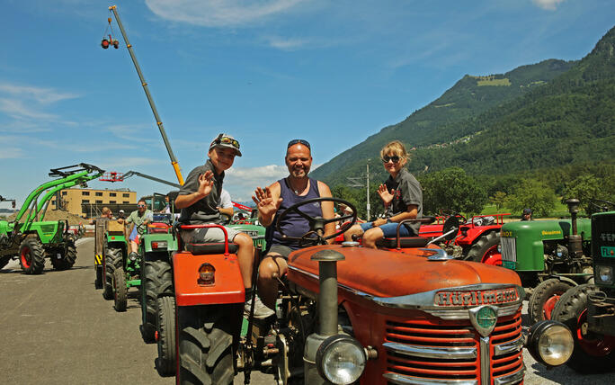 Oldtimer Traktorentreffen in Schaan,
