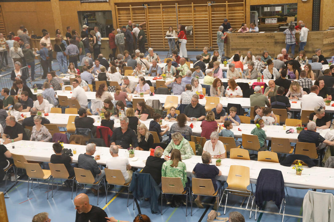 Fr&uuml;hlingsfest in Grabs, St. Gallen, Schweiz