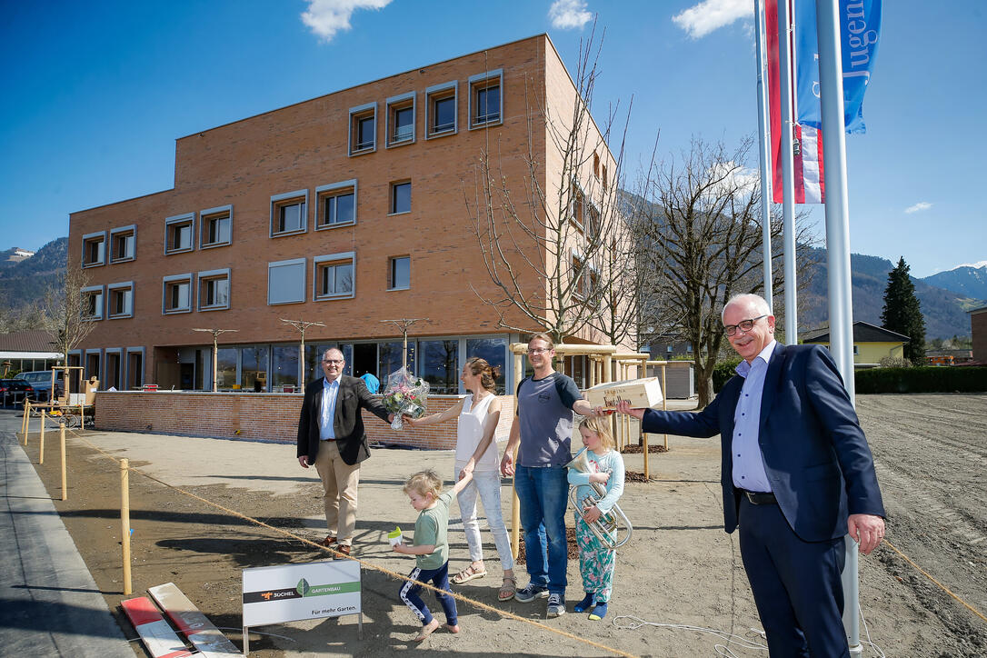 Liechtenstein Schaan Vaduz Neueroeffnung Jugendherberge