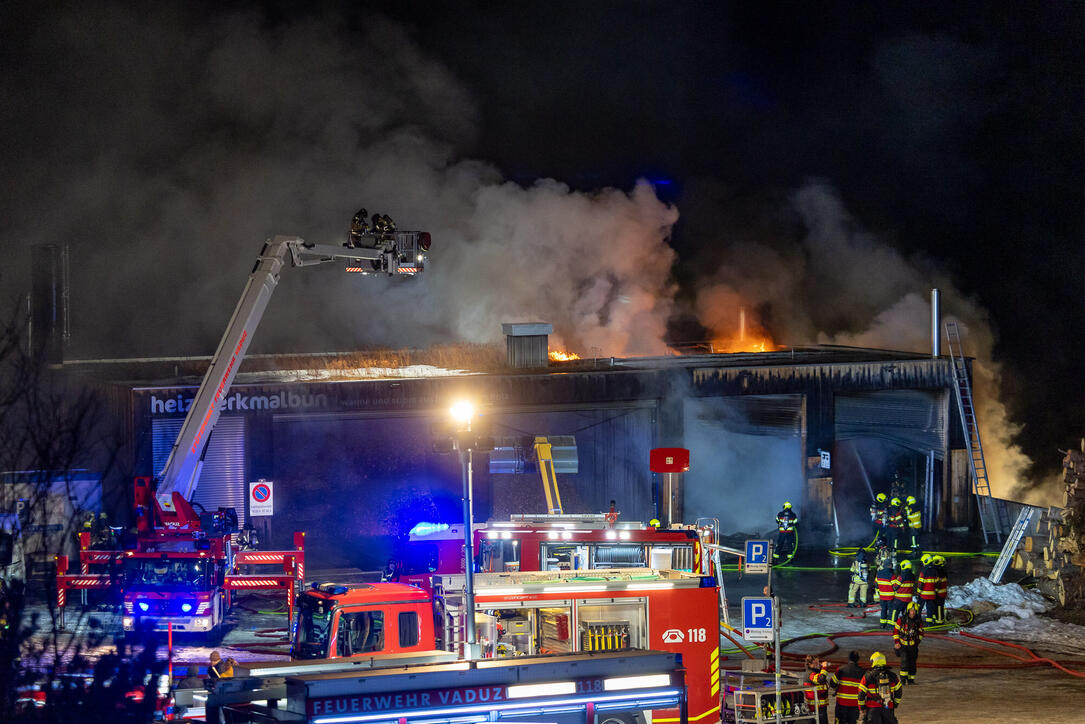 Brand Heizwerk Malbun (16.12.2025)