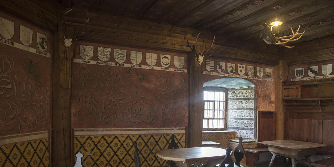 Besuch Innenräume Burg Gutenberg, Balzers Besuch Innenräume Burg Gutenberg, Balzers