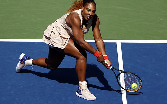 Harter Kampf mit gutem Ende: Serena Williams steht am US Open zum 17. Mal im Viertelfinal