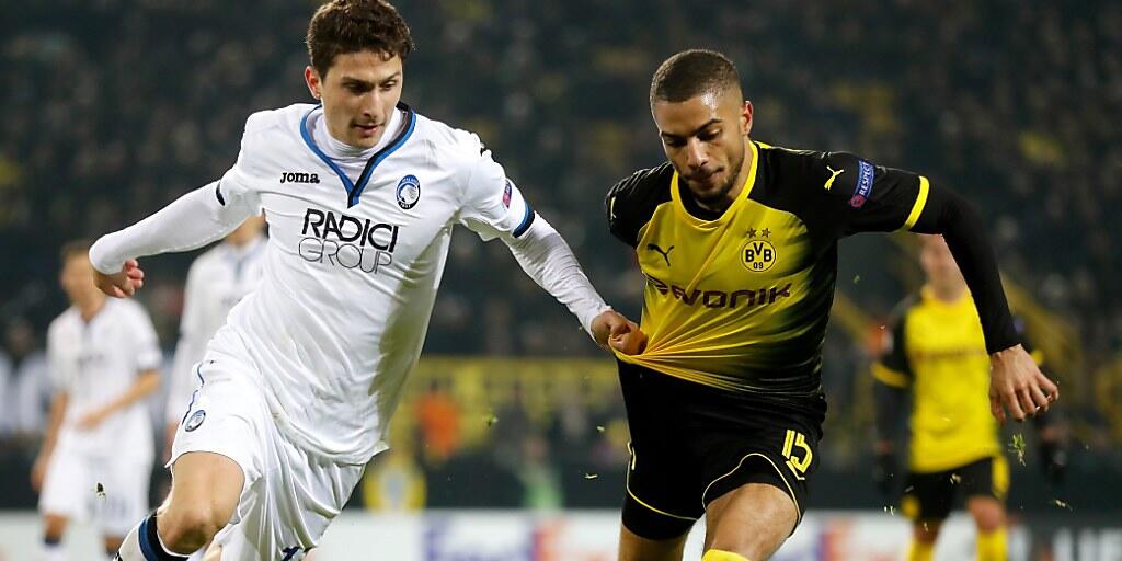 Es war ein Kopf-an-Kopf-Rennen zwischen Atalanta mit Remo Freuler (links) und Dortmund mit Jeremy Toljan