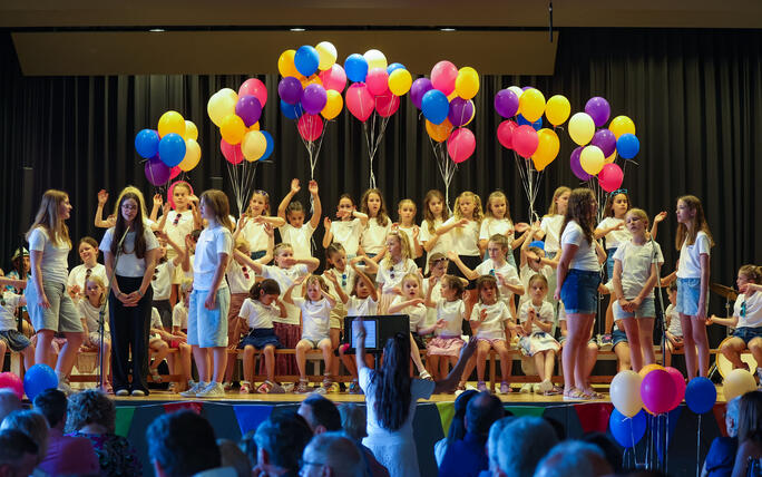 Liechtenstein Ruggell Feier 20. Jahre Singgruppe Ruggell