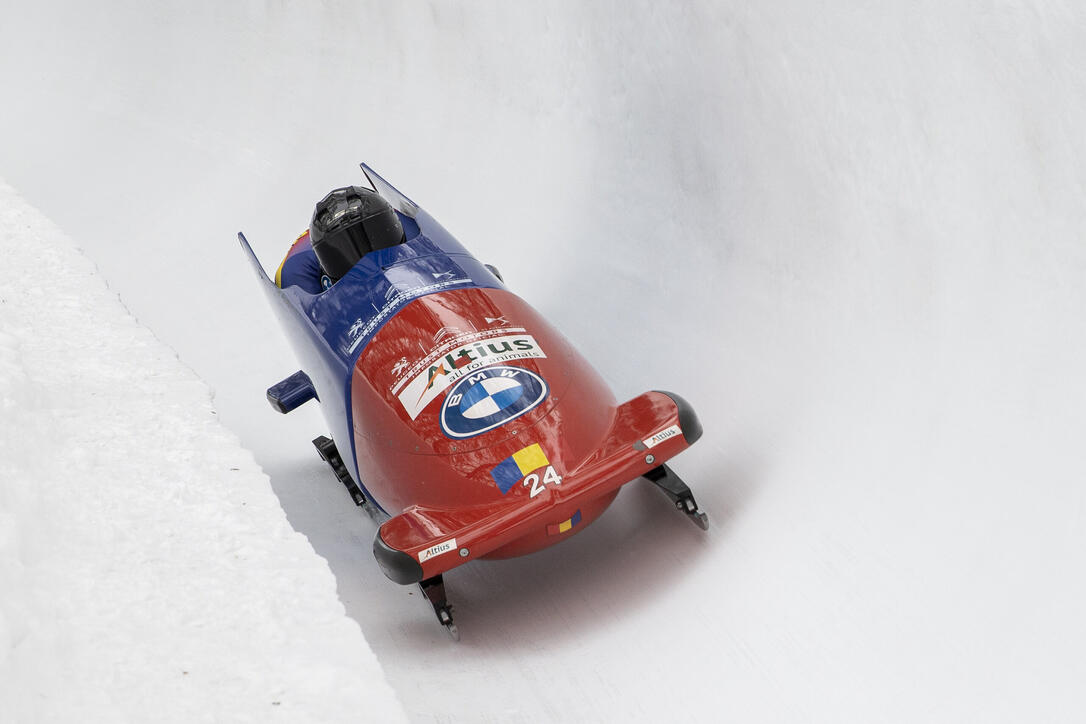 Junioren-WM 2er Bob in St. Moritz