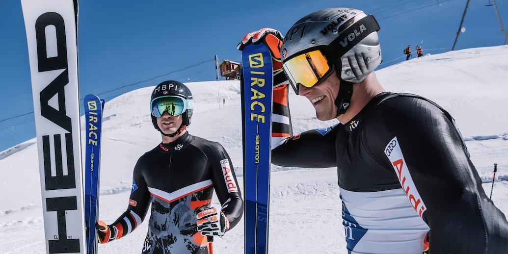 Marco Pfiffner (l.) und Nico Gauer sind gesetzt für die Ski-WM.