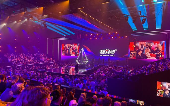 &nbsp;Vorentscheid des Eurovision Song Contest in Berlin