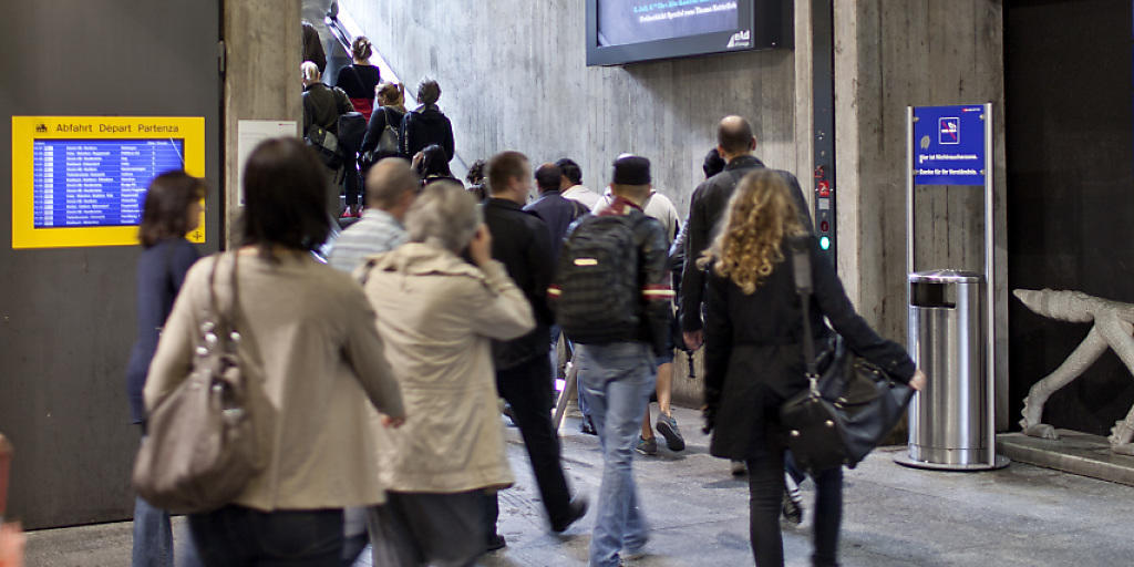 Reisende im Bahnhof Stadelhofen in Zürich: Bald könnten Qualitätstester im Auftrag des Bundes sich inkognito unter sie mischen und ein Auge darauf haben, ob alle Anzeigetafeln funktionieren oder ob es auch sauber ist. (Symbolbild). Reisende im Bahnhof Stadelhofen in Zürich: Bald könnten Qualitätstester im Auftrag des Bundes sich inkognito unter sie mischen und ein Auge darauf haben, ob alle Anzeigetafeln funktionieren oder ob es auch sauber ist. (Symbolbild).