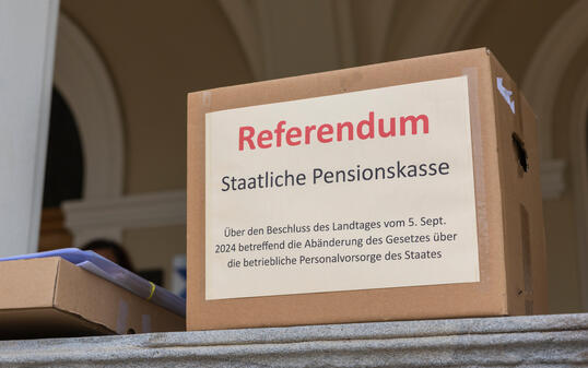 Referendum Staatliche Pensionskasse