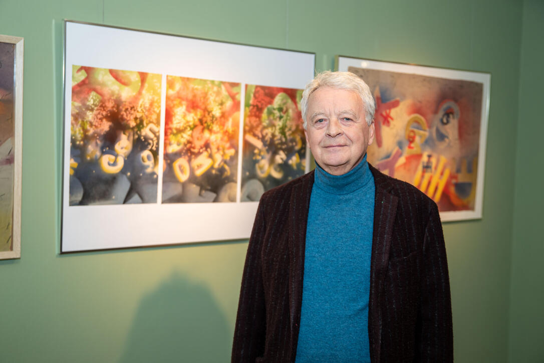 Vernissage von Jens Dittmar «Schräge Typen und schlichte Gedic