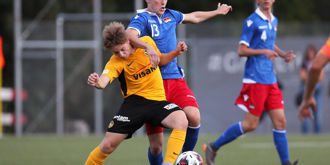 Fussball Liechtenstein U21 - Young-Boys U18