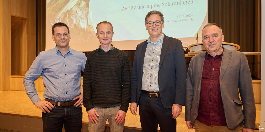 Veranstaltung «Alpine PV-Anlagen und Agri-PV» der Solargenossenschaft Veranstaltung «Alpine PV-Anlagen und Agri-PV» der Solargenossenschaft