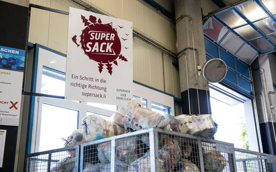 Super Sack Sammelstelle