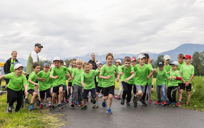 Sponsorenlauf der Primarschule Mauren