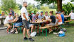 Mittsommerfest in Frümsen, St. Gallen, Schweiz