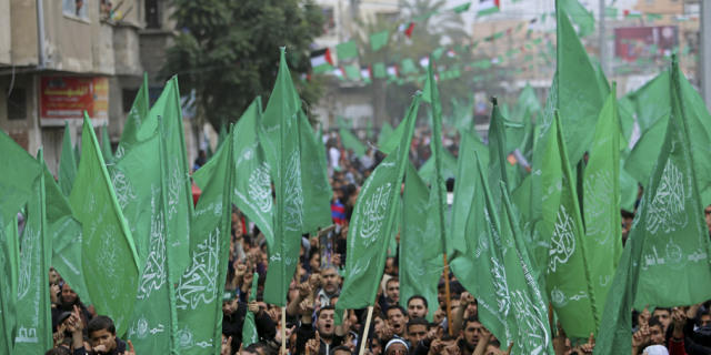 Demonstration von Hamas-Symphatisanten im Gazastreifen (Archiv)