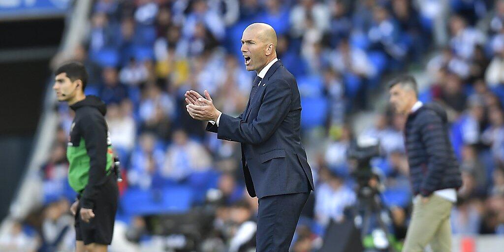 Zinedine Zidane ist Trainer von Real Madrid, dem "wertvollsten Fussballklub der Welt"