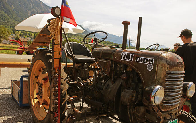 Oldtimer Traktorentreffen in Schaan,