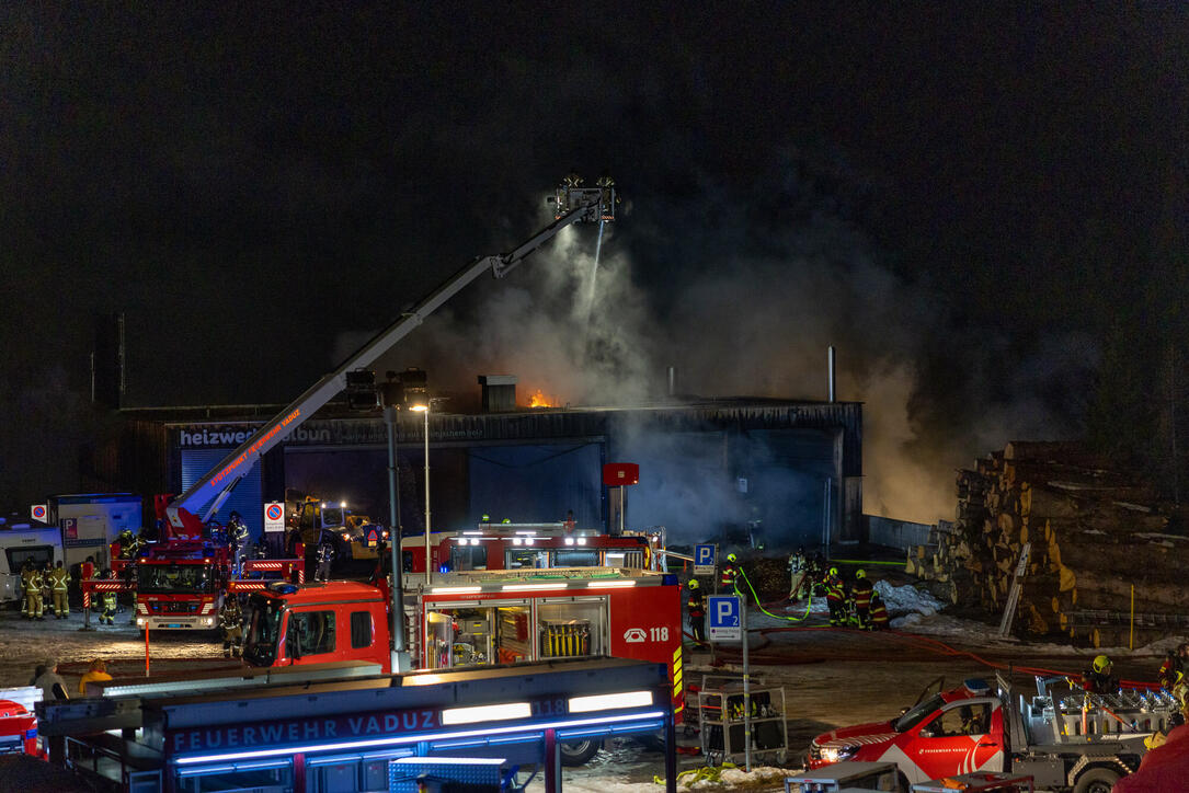 Brand Heizwerk Malbun (16.12.2025)