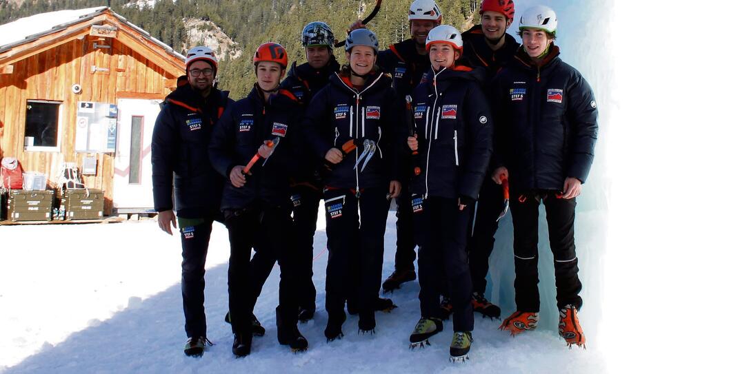 Eiskletterteam Saison 22/23 Eiskletterteam Saison 22/23