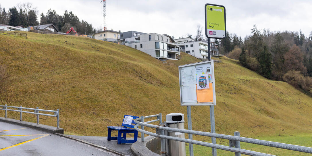 Mitfahrbänkle in Schellenberg