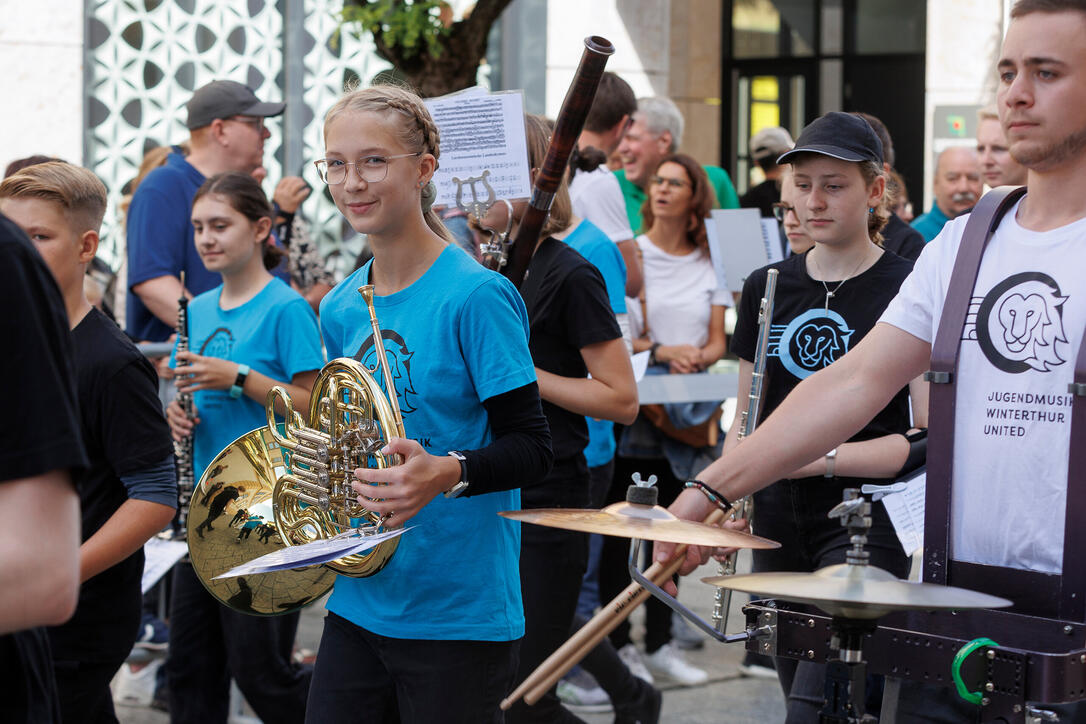Princely Tattoo Parade in Vaduz