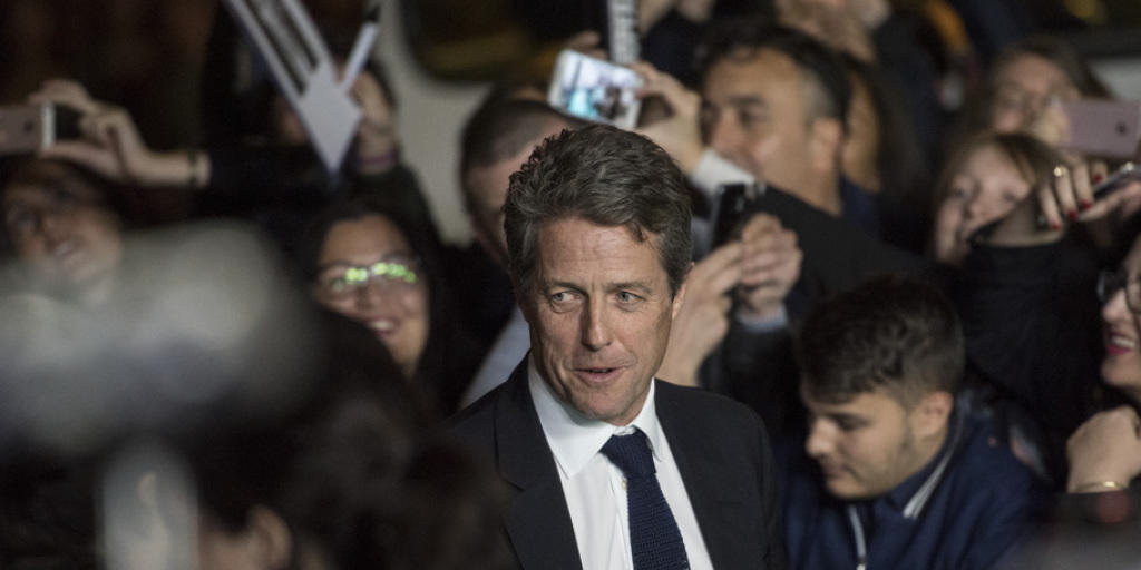 Hugh Grant spielt in "Paddington 2" einen eitlen, aber charmanten Schauspieler. (Archivbild)
