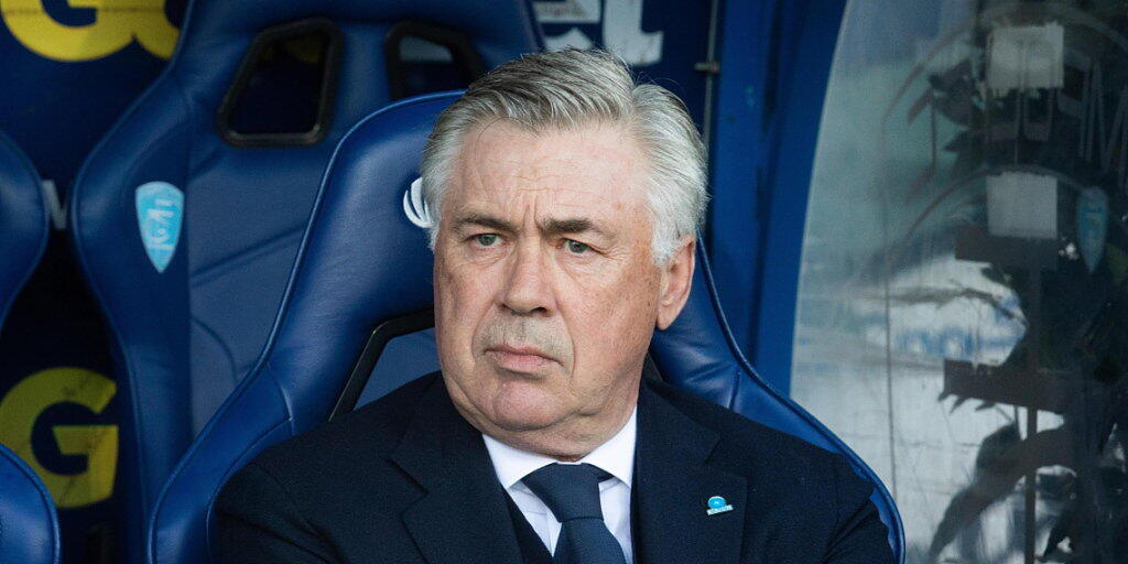 Napoli-Coach Carlo Ancelotti sieht gegen Empoli nicht viel Erfreuliches