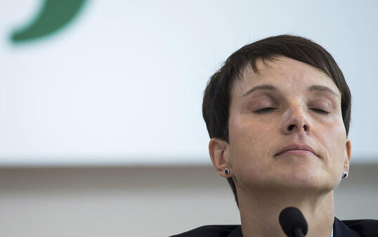 Dresdens Staatsanwaltschaft hat Anklage gegen Frauke Petry wegen Meineids erhoben (Archiv)